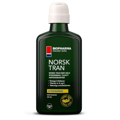  Biopharma Norsk Tran Omega-3 250 