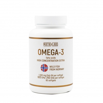  Matrix Labs Omega-3 Norway 75% 60 